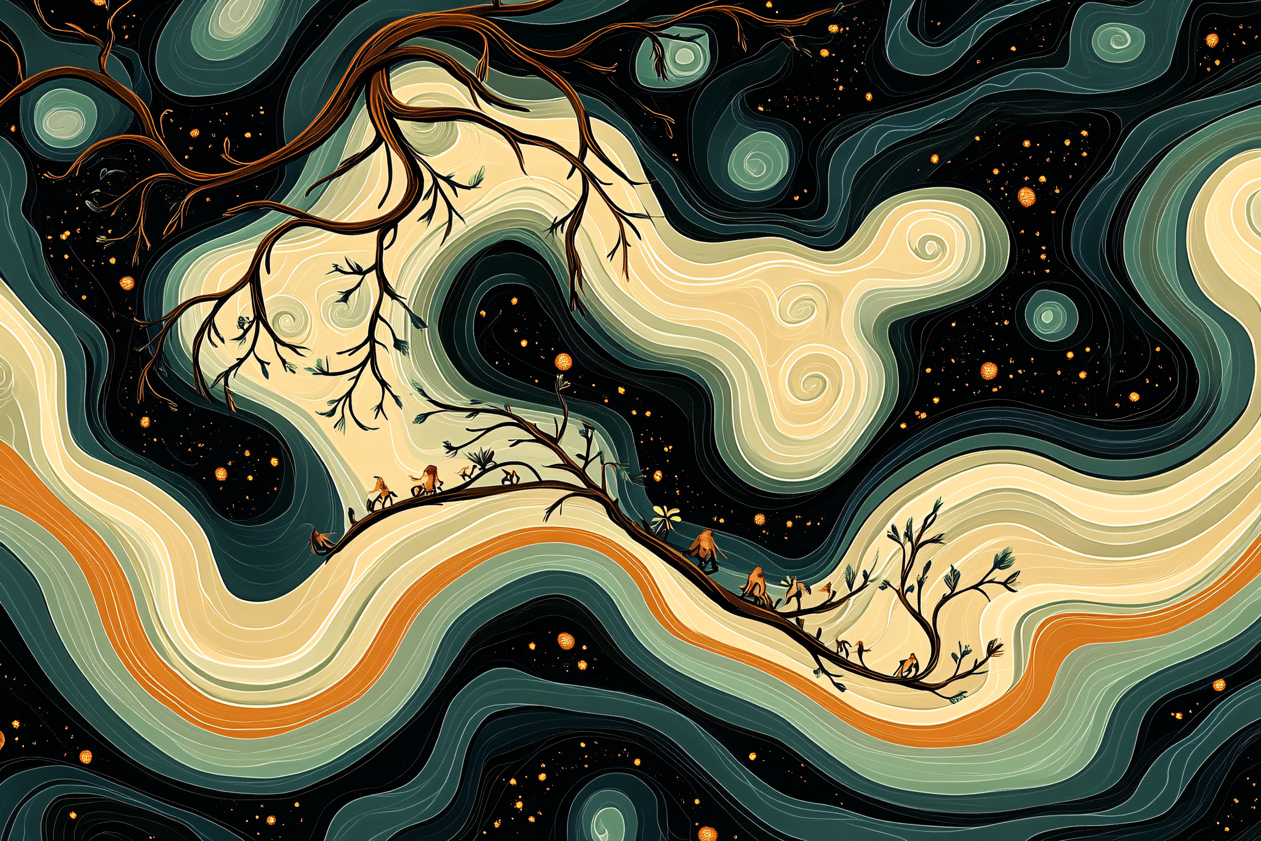 Whimsical Branch Walk