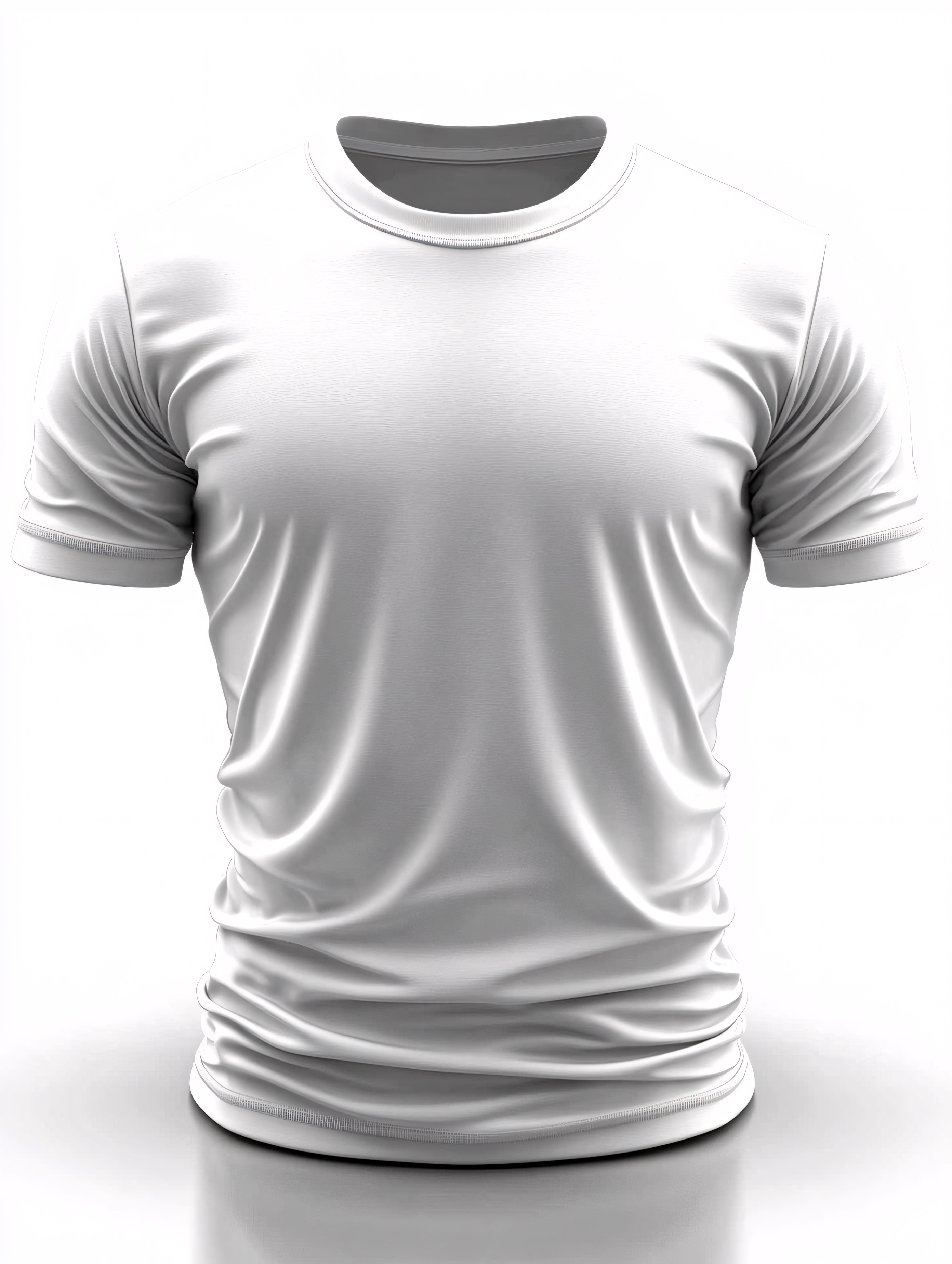 White Crew Neck T-Shirt