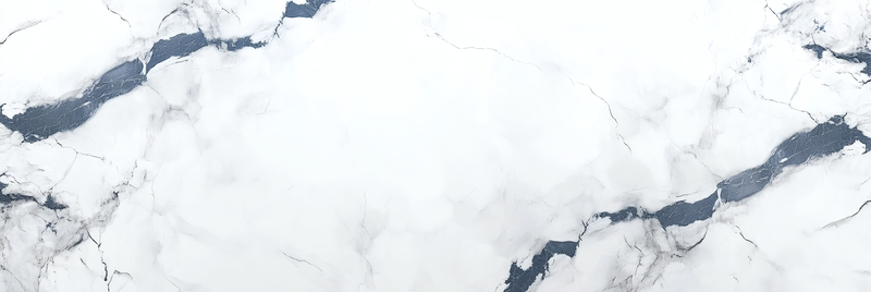 White Marble with Dark Veins