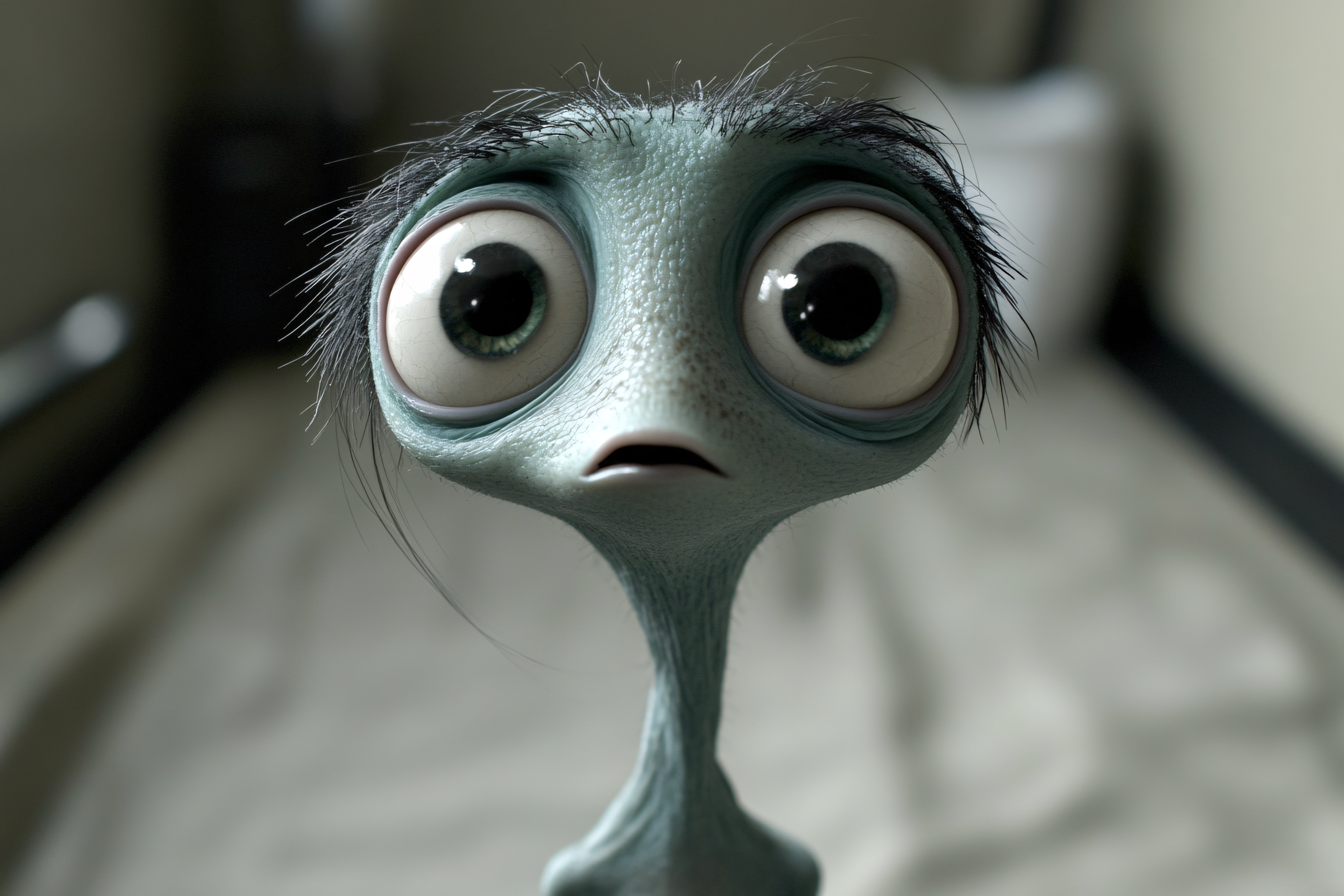Wide-Eyed Worry