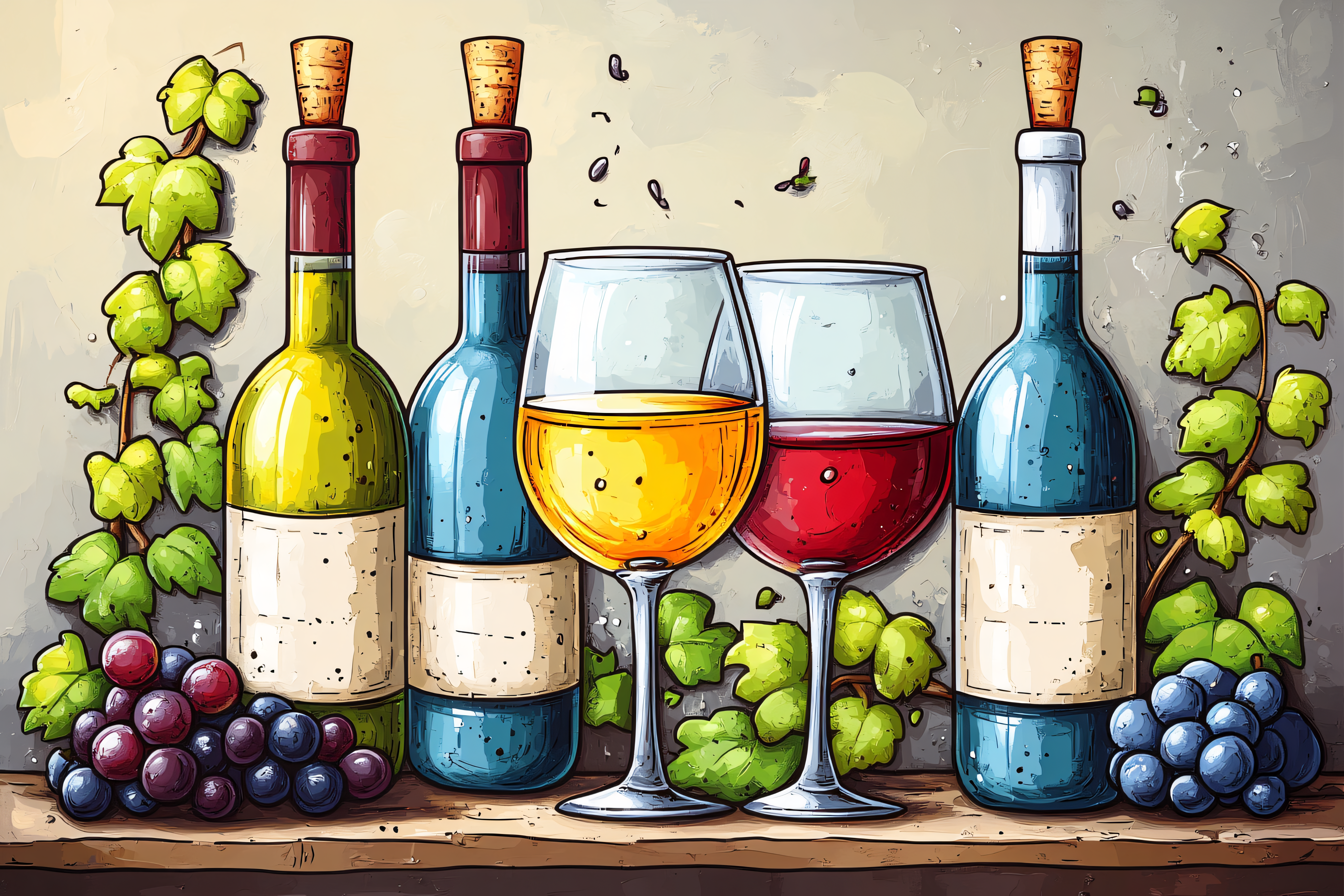 Wine Still Life