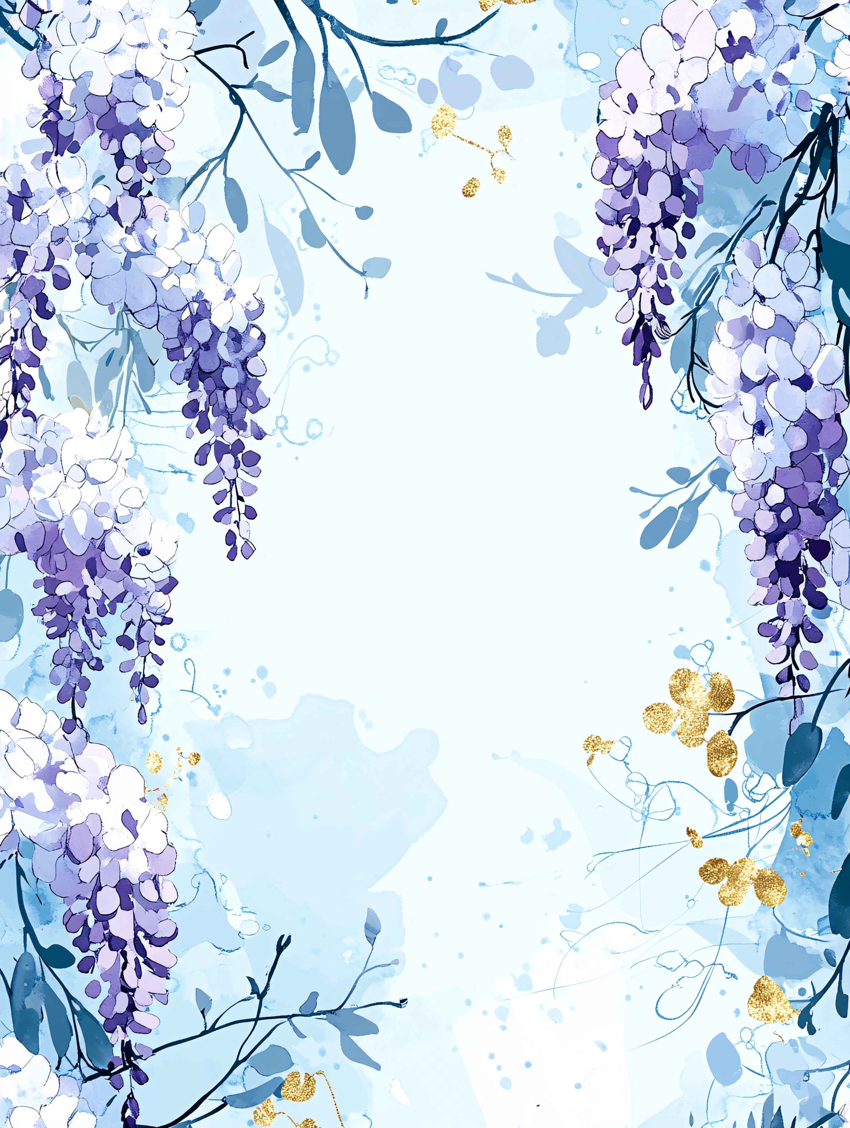 Wisteria Flowers
