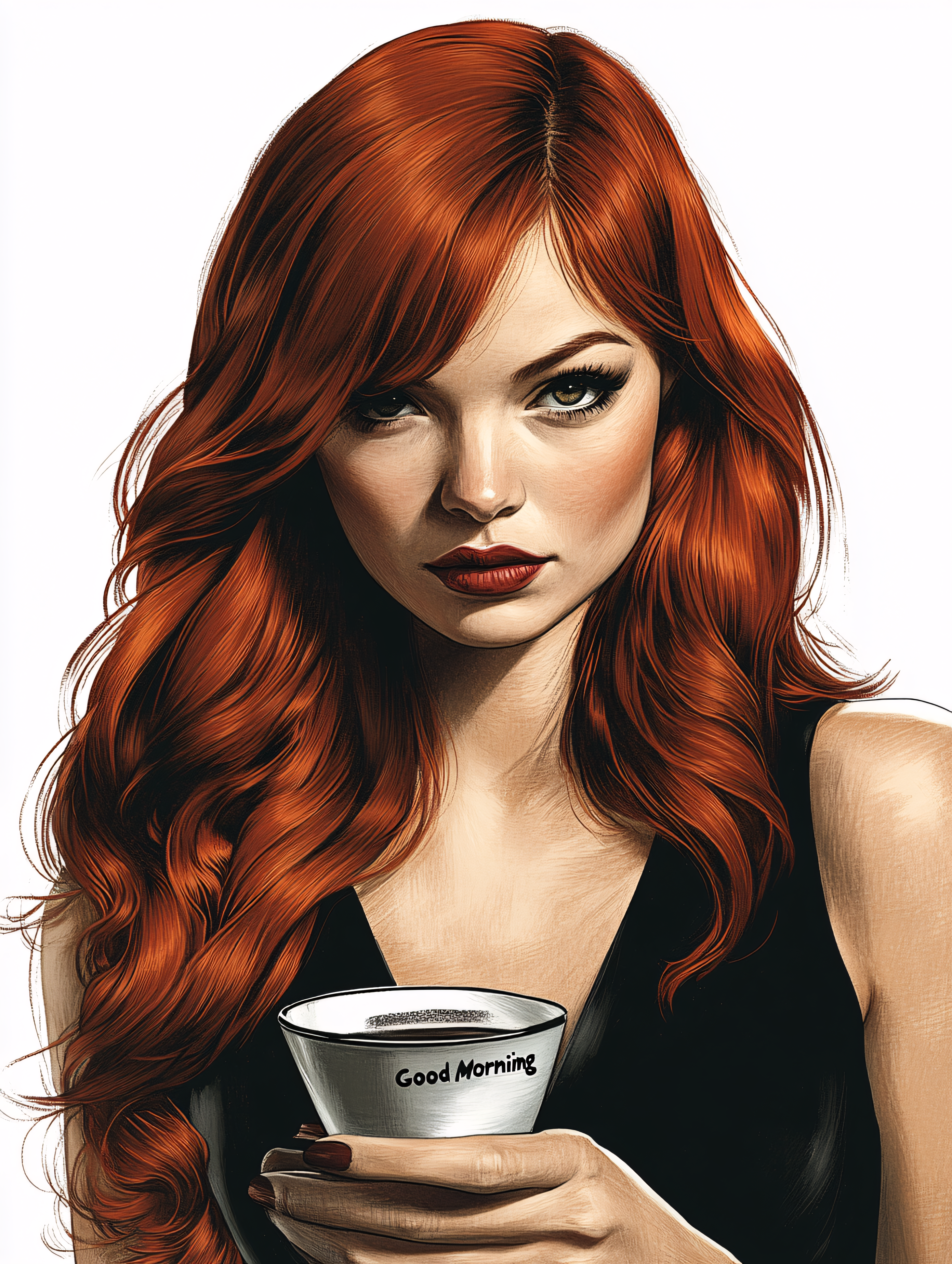 Woman Holding Coffee Cup