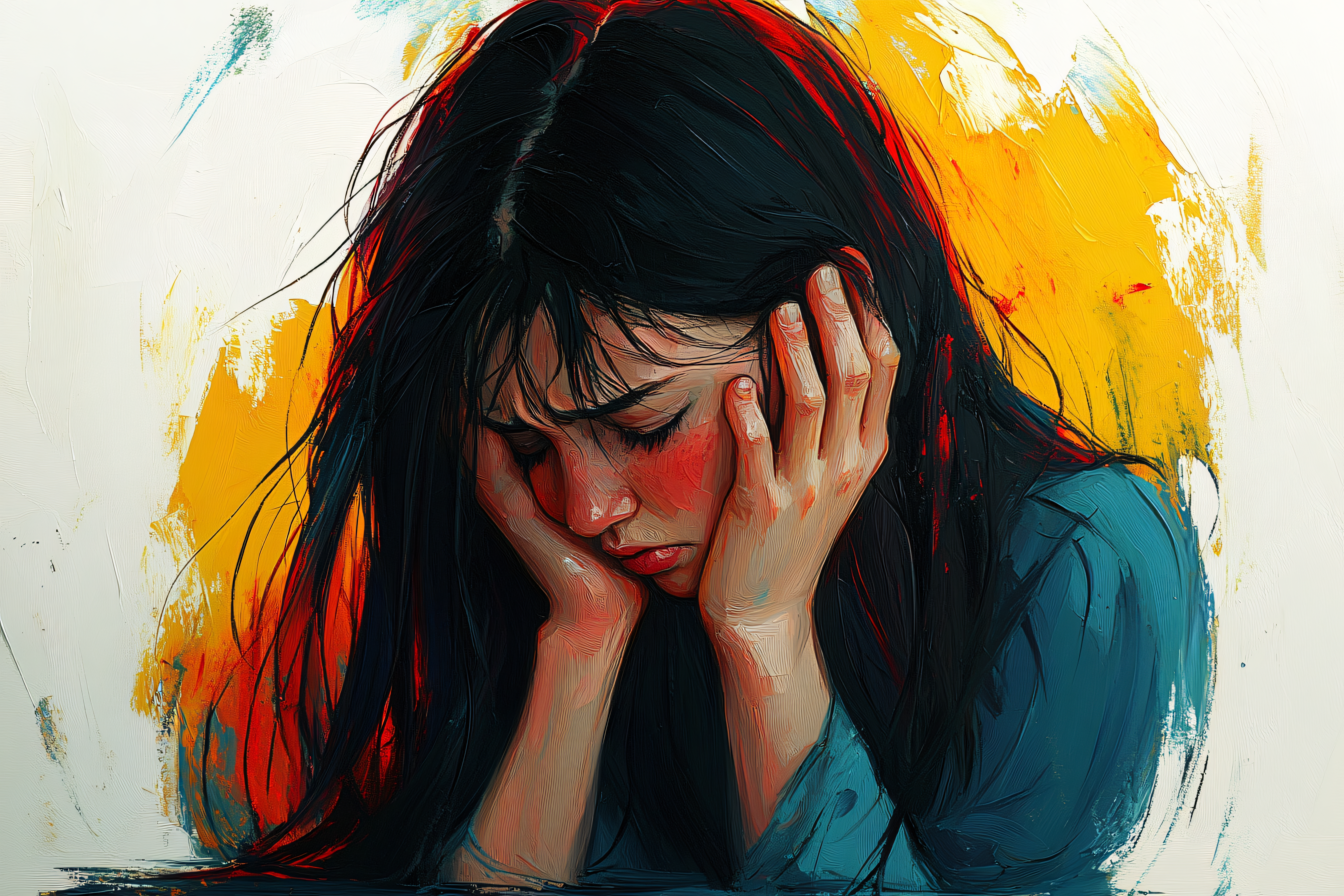 Woman In Despair