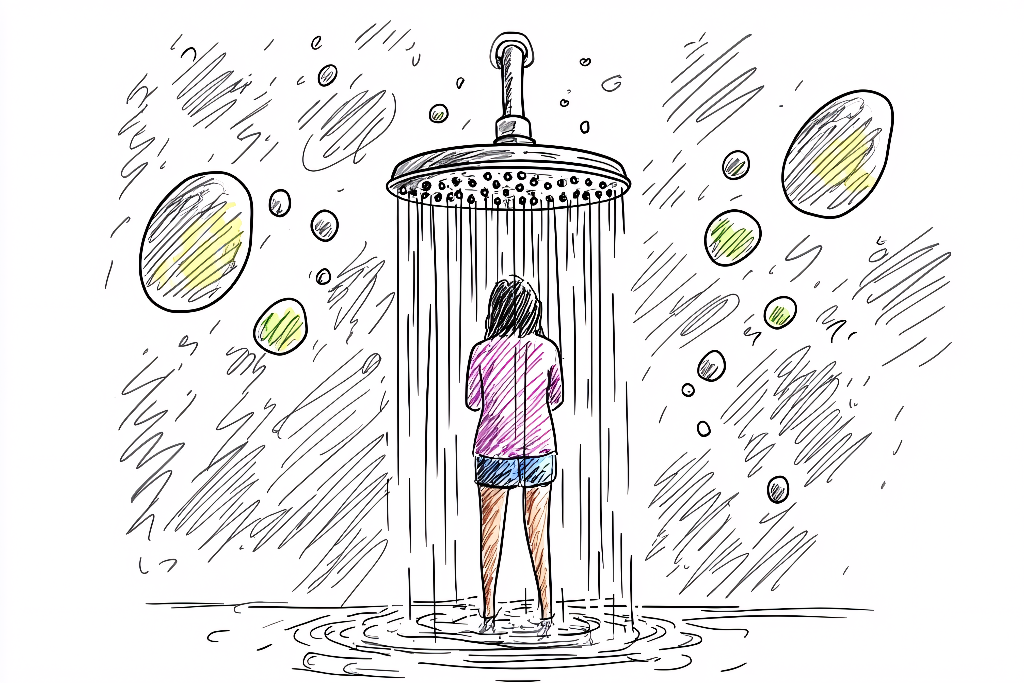 Woman in Shower
