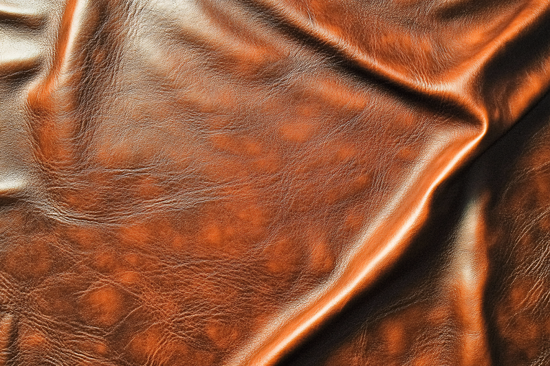 Wrinkled Brown Leather