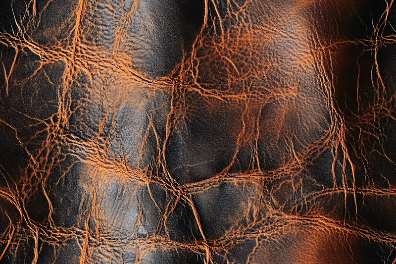 Wrinkled Leather Texture