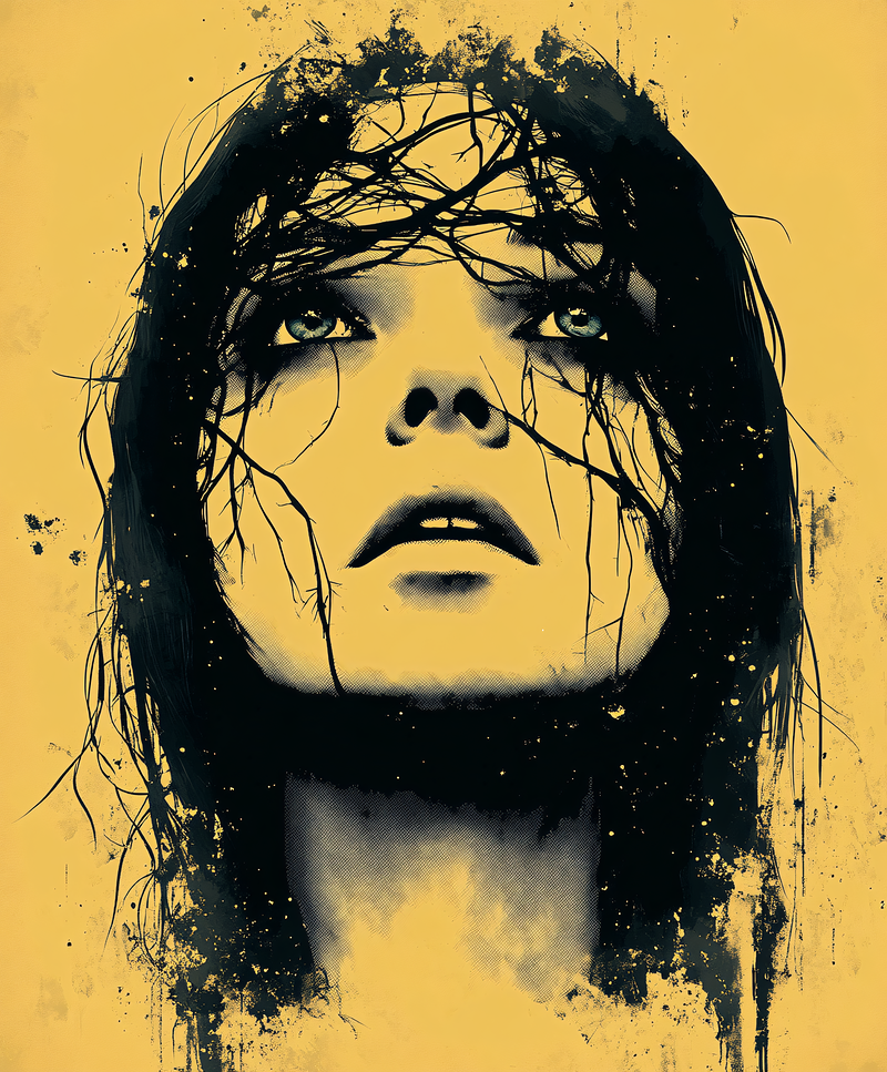 Yellow and Black Serenity