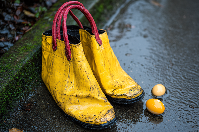 Yellow Boots and Eggs