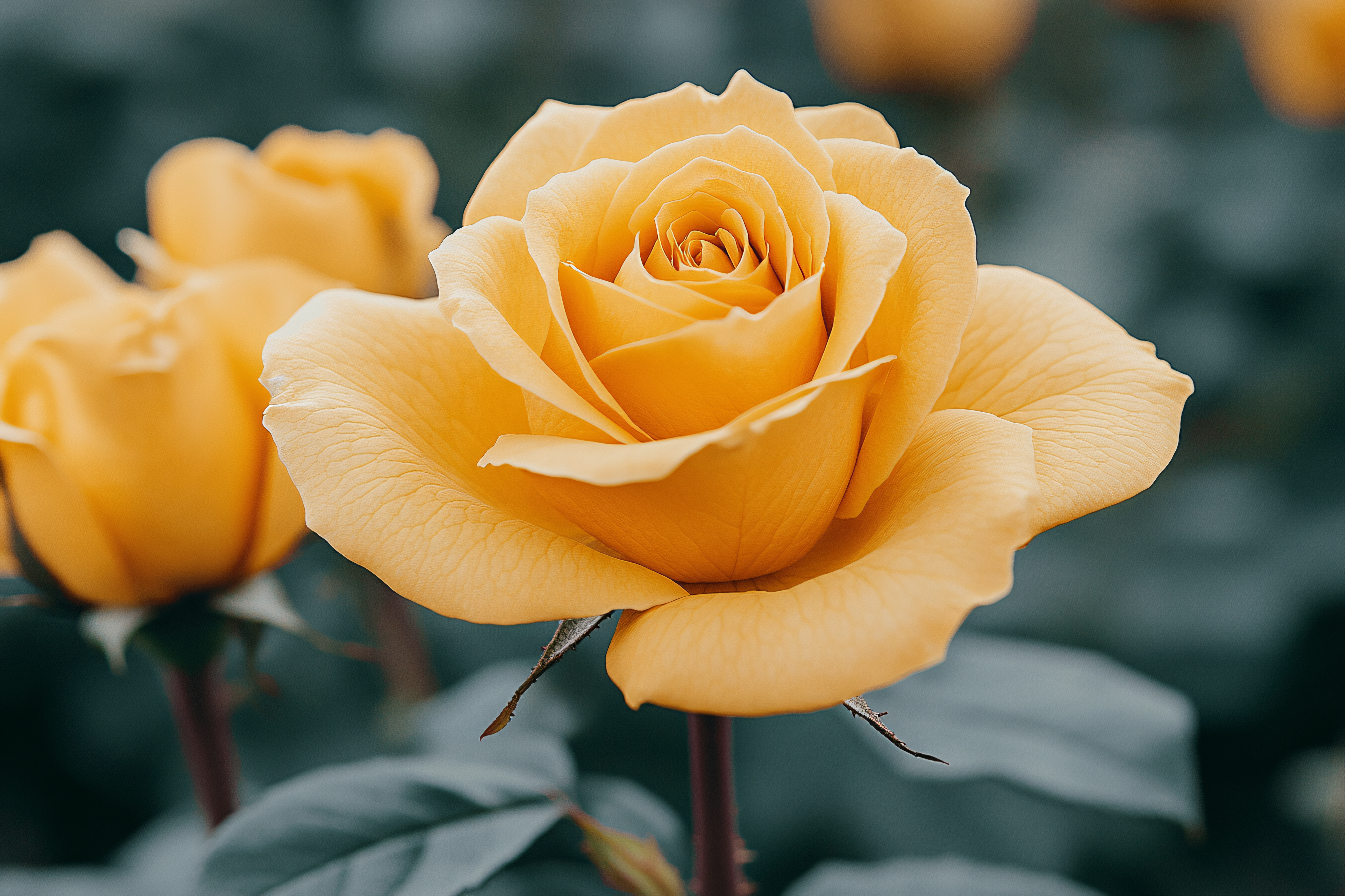 Yellow Rose Blossom