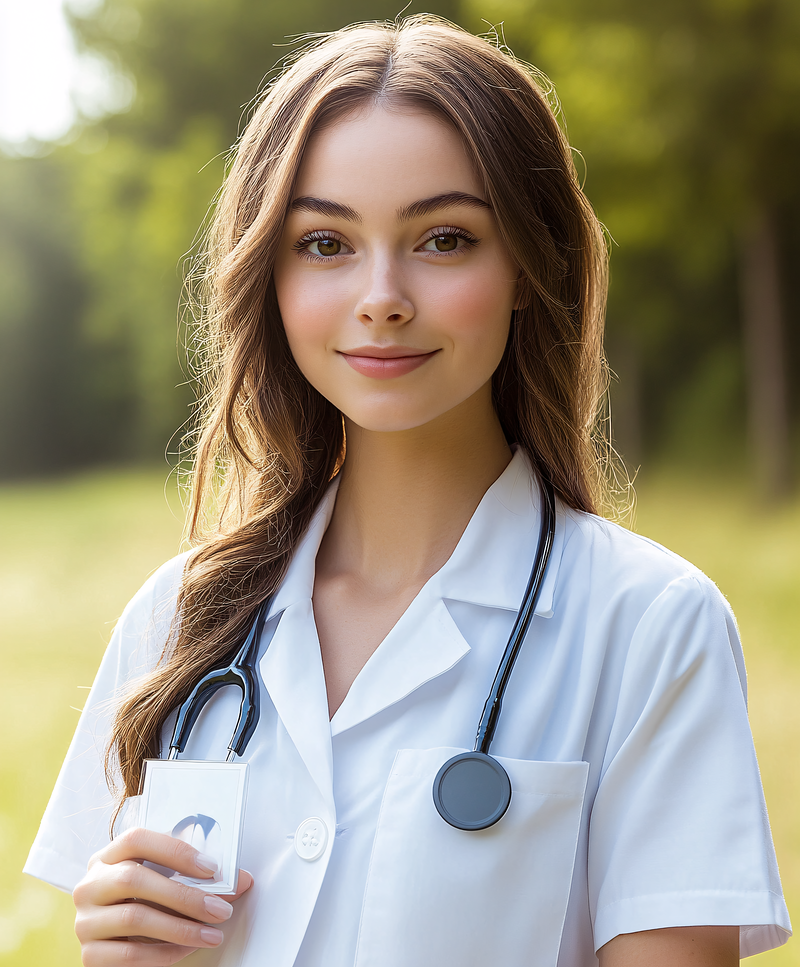 Young Female Doctor Portrait