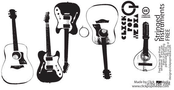 Stringed Insturment Vectors