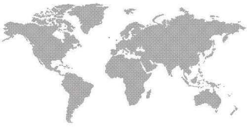 Abstract World Map