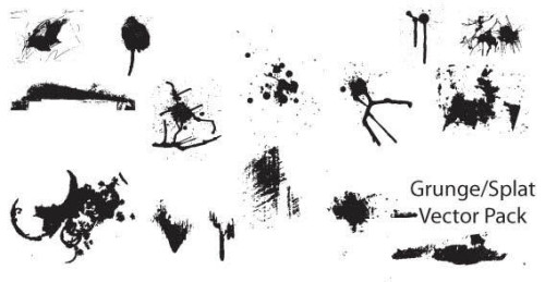 Grunge Splat Vectors