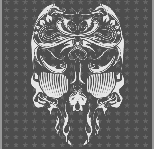 Free Vector Skull Flourish Mexican Touch