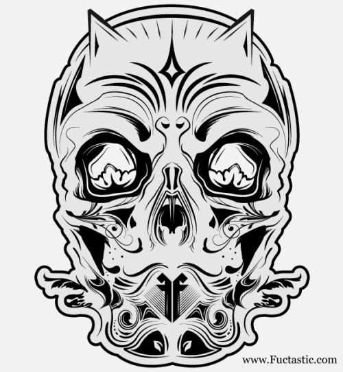 Free Devil Skull Vector