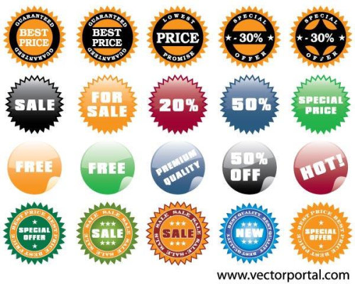 Free Vector Stickers Download