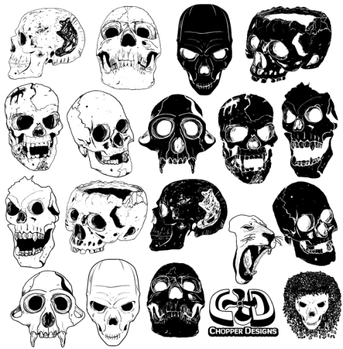 Free Skull Vector Graphics