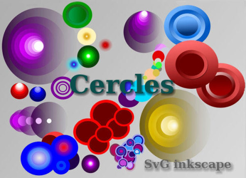 Free Colorful Circles Vector Graphics