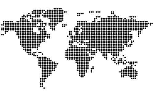 Free Dotted World Map Vector