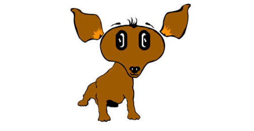 Cartoon Puppy Vector