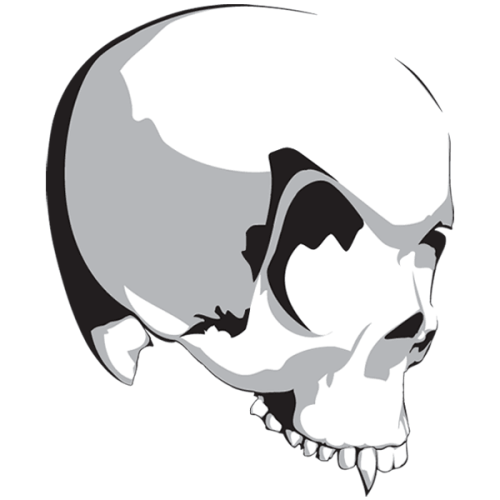 Vampire Skull Vector Resource