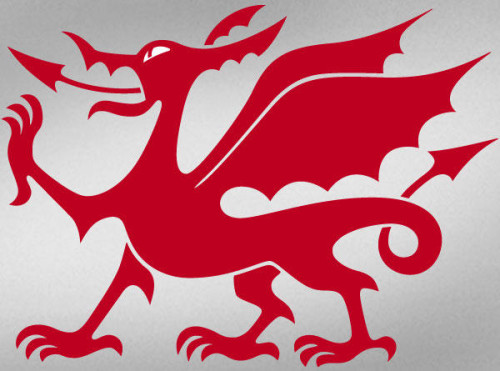 Welsh Dragon Vector Art