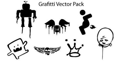 Free Graffiti Vector Pack