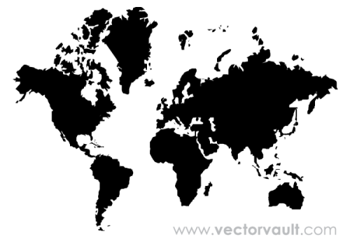 World Vector Map Image Free Eps