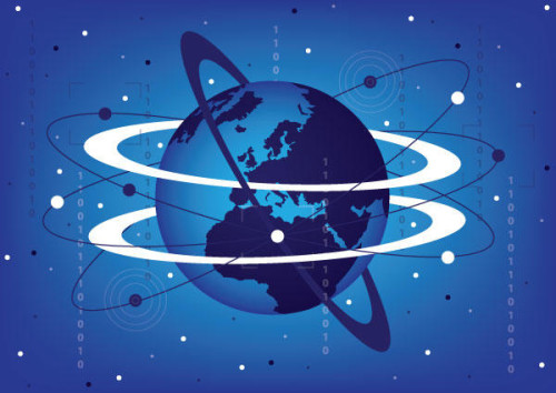 Planet Earth vector Background Free