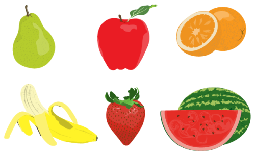 Free Fruit Vector Pack Illustrator