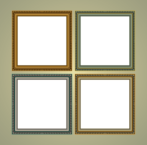 Free Classic Frames Vector Graphics