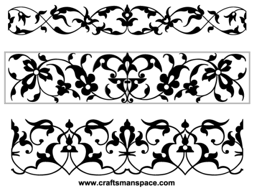 Free Vector Typographic ornamental vignettes