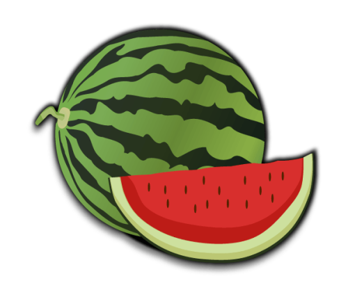 Free Vector Watermelon Clip Art