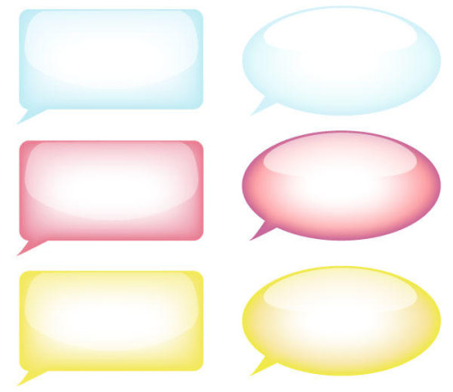 Speech Bubble Vector Resource Free
