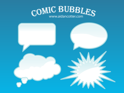 Free Comic Bubble Vectors