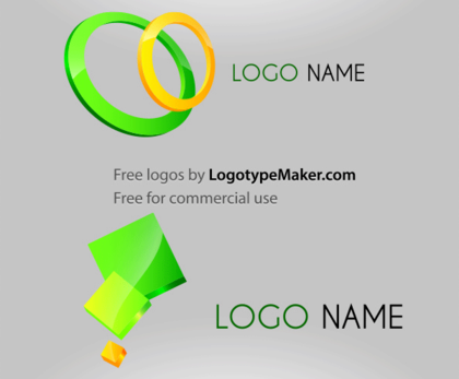 Free 3D Logo Design Vector