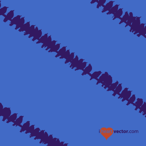 Birds on wire