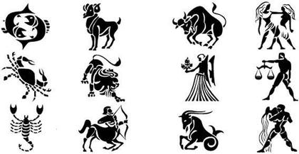 Zodiac Signs Vector Art