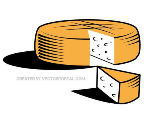 Cheese Vector Clipart