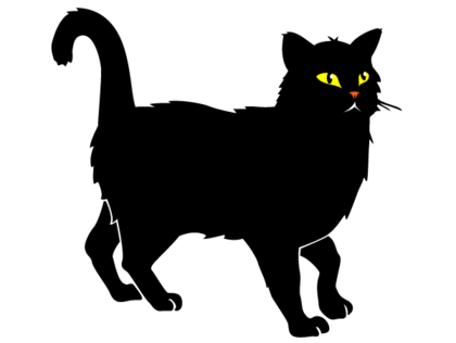 Black Cat Free Vector