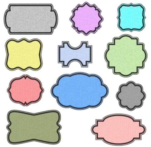 Ornate Vector Frames