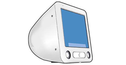 Computer Monitor Vector Art