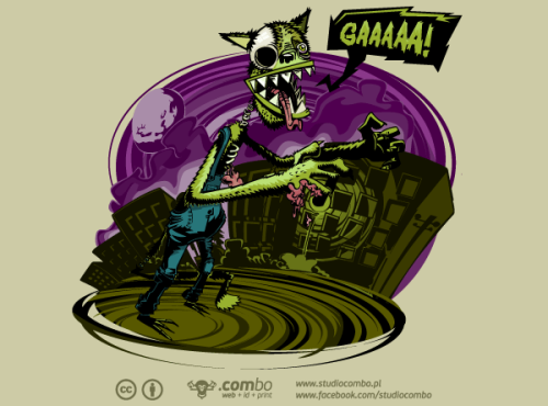 Free Zombie Cat Vector Graphics