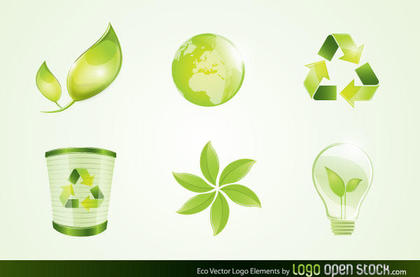 Free Eco Vector Logo Elements