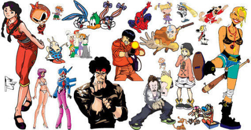 Free Vector Cartoon Characters