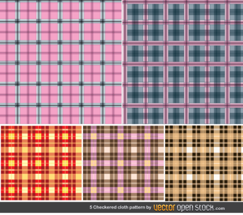 Free Seamless Checkered Pattern Vector