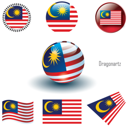 Malaysia Flag Vector Art