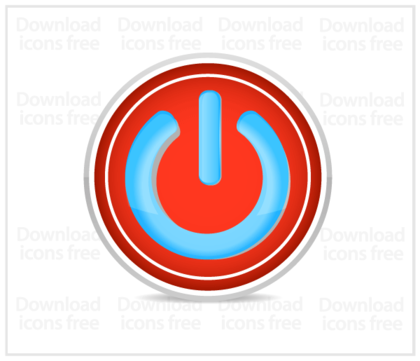 Power Button Icon Free Vector Image