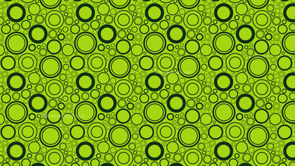 Green Circle Background Pattern Illustrator